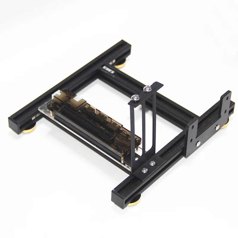 GPU+PSU holder DIY external graphics card rack with power supply base for ATX PSU aluminum support EXP GDC dock