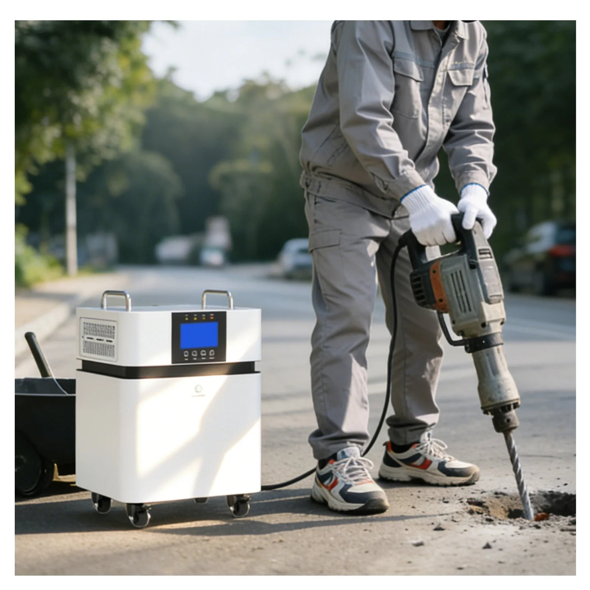All in One Solar Power System 5kw Inverter and Lithium Battery 5kwh 8kwh 15kwh Portable Power Station Plug and Play Outdoor Use