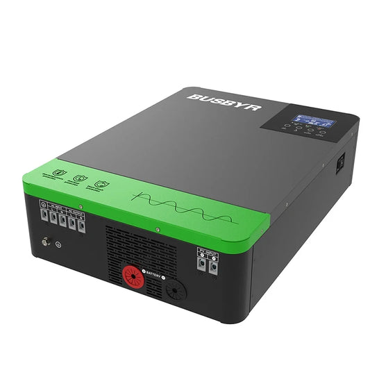 4.2KW 6.2KW Hybrid Solar Inverters 24V 48V 230V Pure Sine Wave Off Grid MPPT 100A/120A Solar Charge Controller For Solar Panels