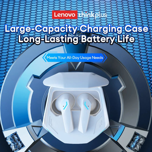 Choice Lenovo GM2 Pro Wireless Bluetooth Earphones Gaming Low Latency Dual Mode Music Earbuds TWS Sports In-Ear Headset With Mic