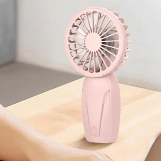 J1HF Rechargeable Portable Fan Handheld Fan Cooling Fan Small Pocket Fan 3 Speed for Office Outdoor Camping Travel