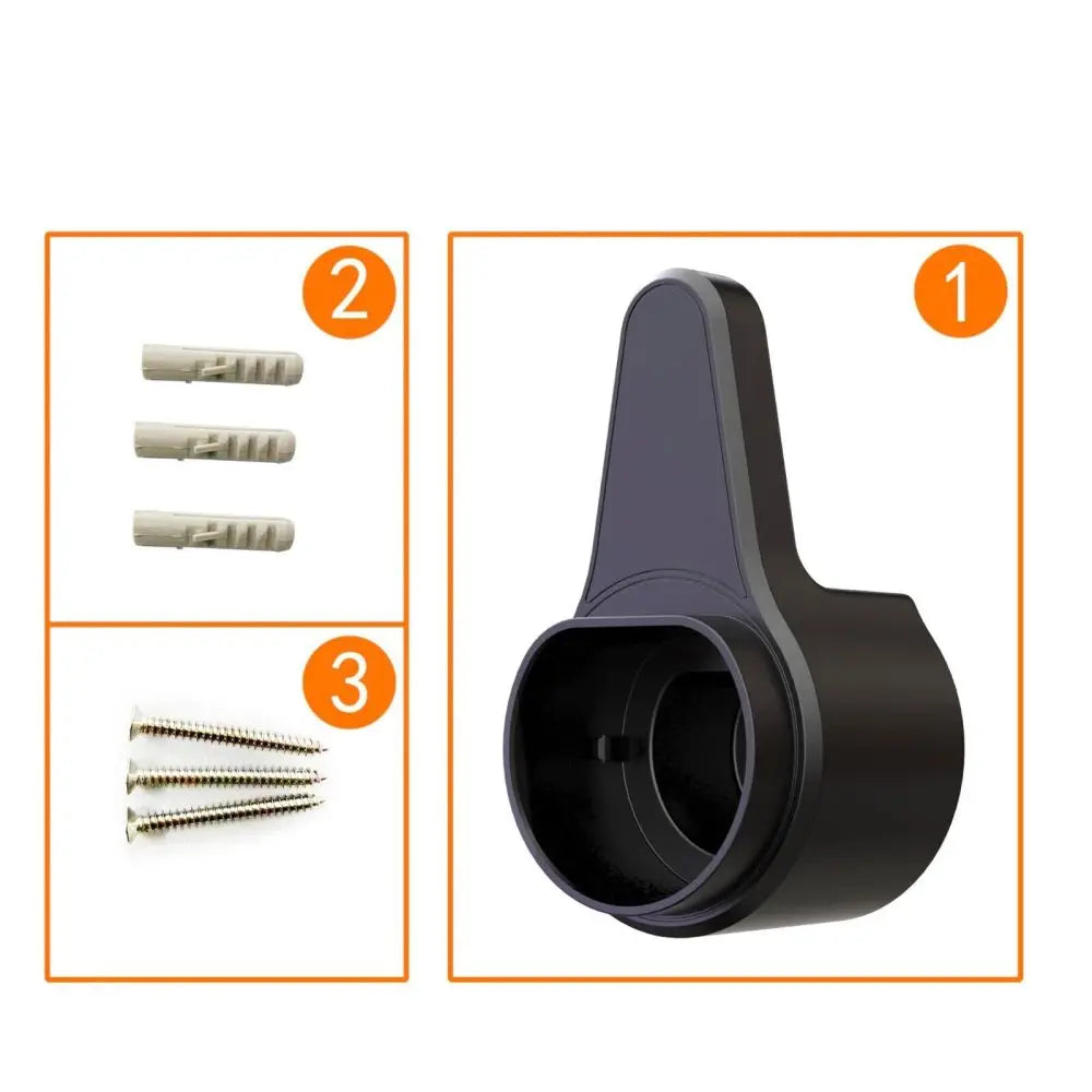 For Type 2 EV Charger Plug Holder Wall Mount Bracket Socket Electric Car Charging Electric Vehicle Service Equipment