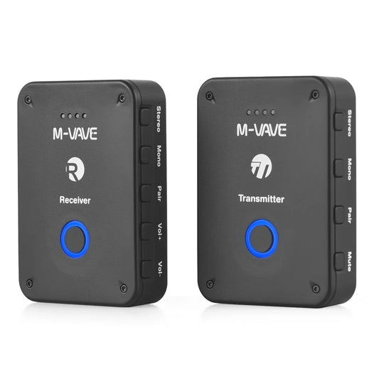 Dropshipping Wholesale M Vave WP9 Wireless Earphone Monitor 2.4GHz ISM Transmitter Receiver Support Stereo Mono Recording