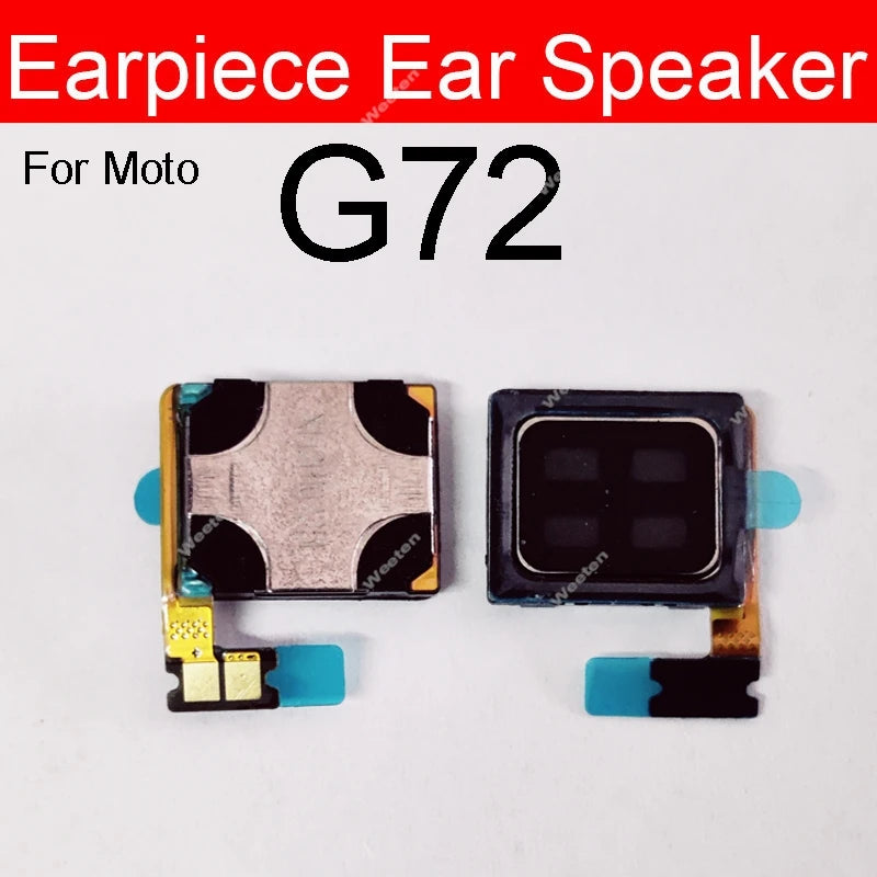 Earpiece Speaker For Motorola MOTO G30 G60 G22 G32 G42 G52 G62 G72 G82 G13 G23 G53 G73 G14 G34 G24 G54 G84 Earphone Parts
