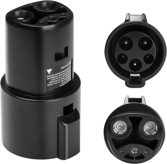 Electric Vehicle Charging Adapter For Type1 J1772 To Teslas Model X Y 3 S For EV Charger Connector EVSE Conversion Gun Socket
