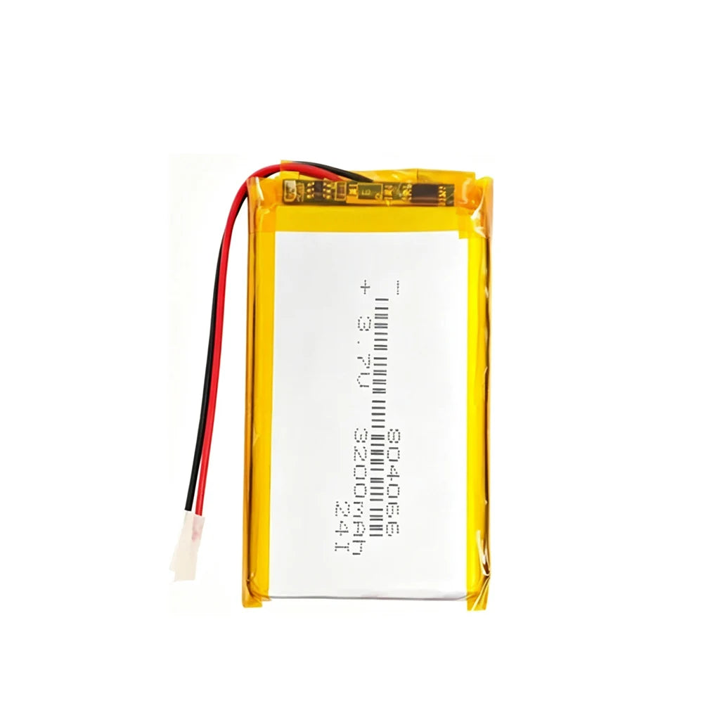 804066 3.7V 3200mAh Rechargeable Lithium Polymer Battery for Tablet Pc Speaker Camera Recorder Batteries