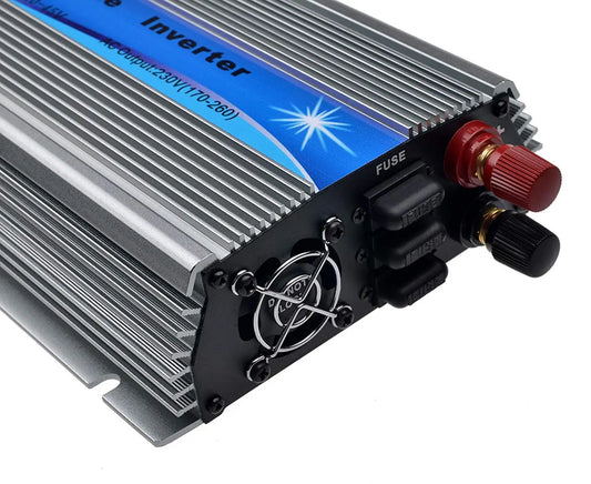 Y&H 1000W 1300W 1400W MPPT Grid Tie Solar Inverter 24V/36V DC to 220V AC Pure Sine Wave Converter for Solar Panels/Battery