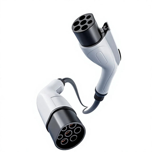 EV Charging Station Extension Cable 16A 7kW AC EV Charging Gun Extended Cord Slow-Charge Connector For BYD Home Use Charging