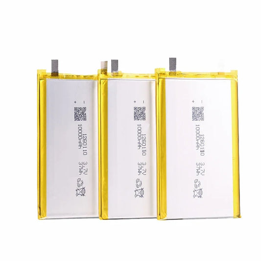 10000mAh 3.7V 1260110 Polymer Lithium Ion Li-ion Rechargeable Battery for Power Bank GPS Tablet E-book Batteries
