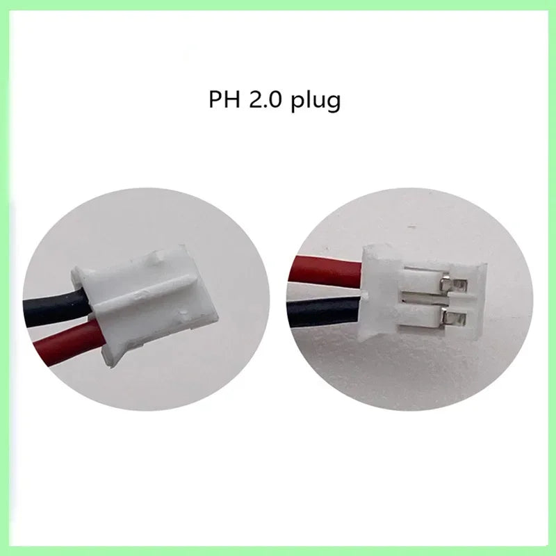 3.7V 200mAh 601230 Lithium Polymer Battery 301230 401230 501230 701230 801230 Rechargeable Lipo Batteries JST2.0 2Pin for Toys