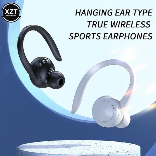 A1S Hanging-Ear Bluetooth Sports Headset Single Handsfree Earphone Stereo Noise Canceling Business Headphones For Smart Phones