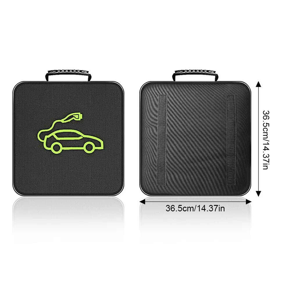 Electric Car charger Plugs Storage Carry Bag EV Car Charging Cable Sockets Waterproof Fire Retardant Equipment Container