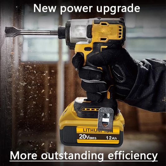 For DeWalt 20V Lithium Ion Batteries 20V 12Ah DCB203 Li Ion Battery Replacement DCB206 DCB205 DCB204 DCB200 Power Tools