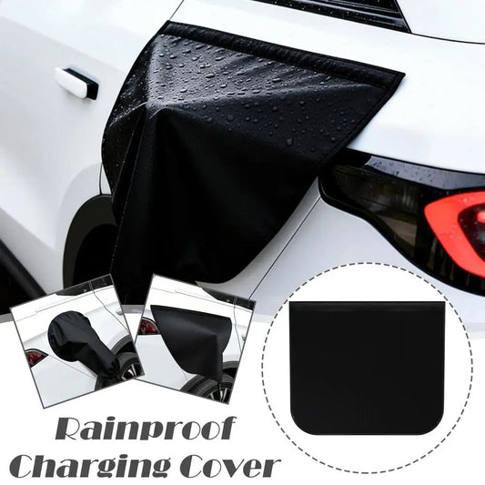 Magnetic EV Charger Port Cover - Durable, Weatherproof, UV & Snow Resistant, Heat Insulating for Electric Vehicles