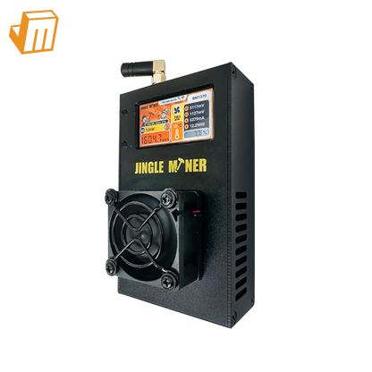 Jingle Miner BTC Solo Miner 1.2TH/S BM1370 ASIC Miner Chip BTC Solo Lite 5V DC  In Stock Air-Cooled Wi-Fi Crypto Bitcoin Miner