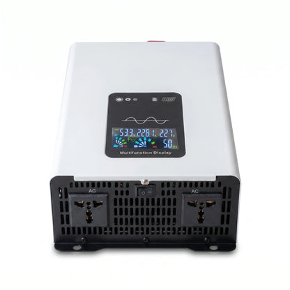 12V 24V Pure Sine Wave Inverter 800W 1300W 1500W 2500W 3000W DC To AC 110V 220V Converter LCD Display Universal Socket