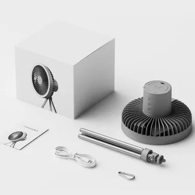 1200mAh Camping Fan Rechargeable Desktop Portable Circulator Wireless Ceiling Electric Fan with Power Bank Lighting chandelier