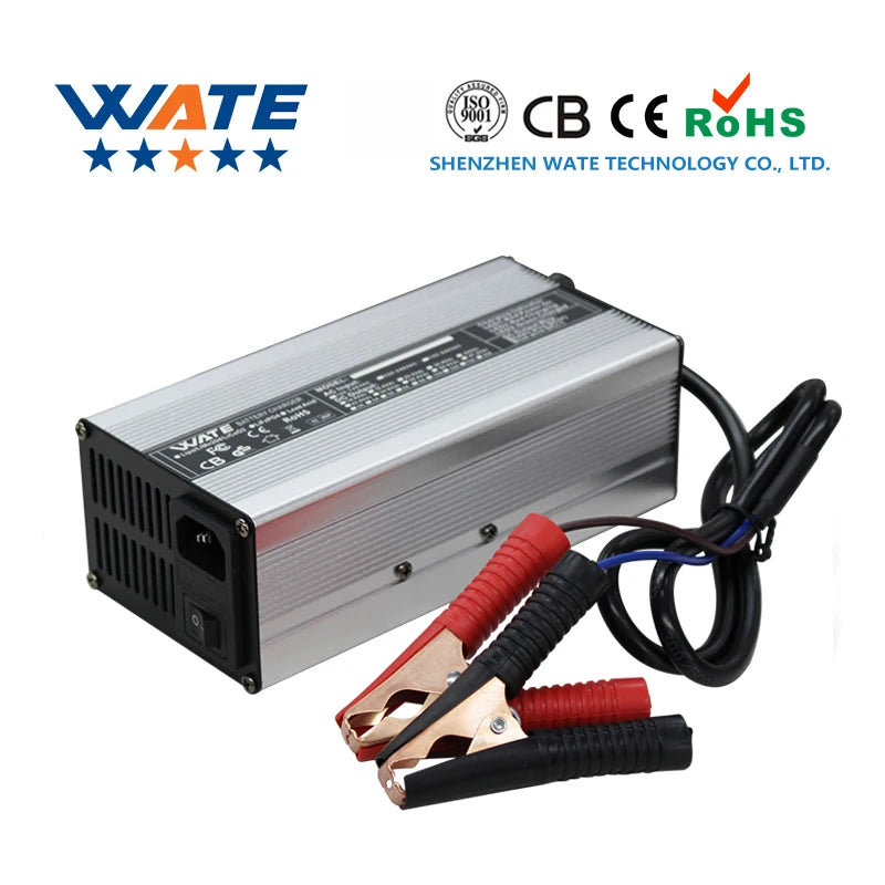 WATE 50.4V 12A charger Lithium ion battery 12S output voltage 44.4V high-power charger
