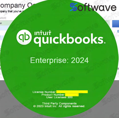 24/7 Delivery QuickBook Enterprise Solutions 2024 US Genuine Original Lifetime Accounting  Card with full guarantee and warranty