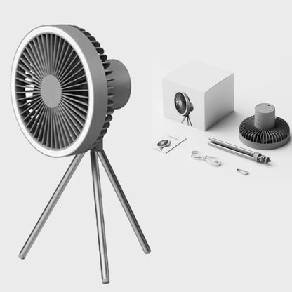 1200mAh Camping Fan Rechargeable Desktop Portable Circulator Wireless Ceiling Electric Fan with Power Bank Lighting chandelier