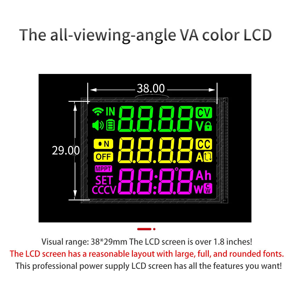 60/120/150W Buck Boost Converter Adjustable Regulated Power Supply Input Constant Voltage Constant Current Solar Charging Module