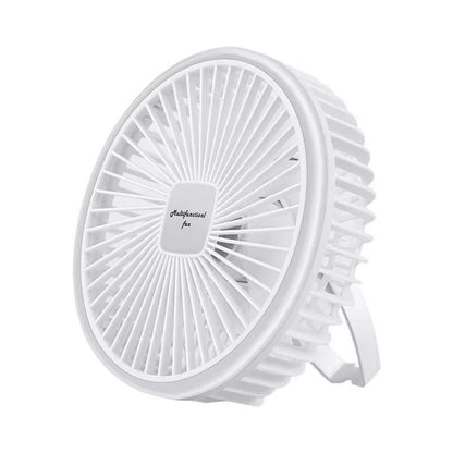 1200mAh Camping Fan Rechargeable Desktop Portable Circulator Wireless Ceiling Electric Fan with Power Bank Lighting chandelier