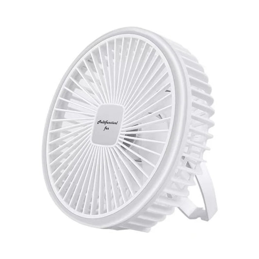 1200mAh Camping Fan Rechargeable Desktop Portable Circulator Wireless Ceiling Electric Fan with Power Bank Lighting chandelier