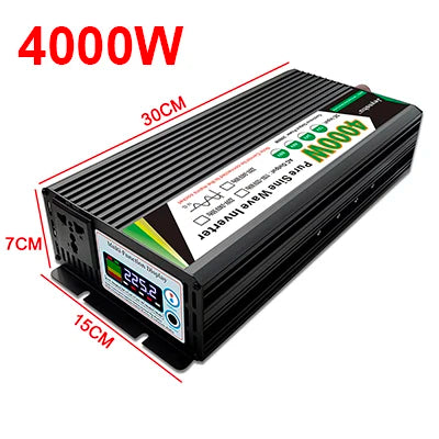Pure Sine Wave Inverter 12v 220v 48v 110v 2000W 3000W 4000W 5000W Inversor Voltage Transformer Power Converter Solar Inverter