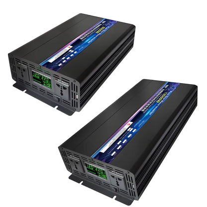 Inverter 12V 24V 48V To AC 110V 127V 220V 6000W 8000W 10000W 12000W Pure Sine Wave Solar Remote Control Switching Power Supply