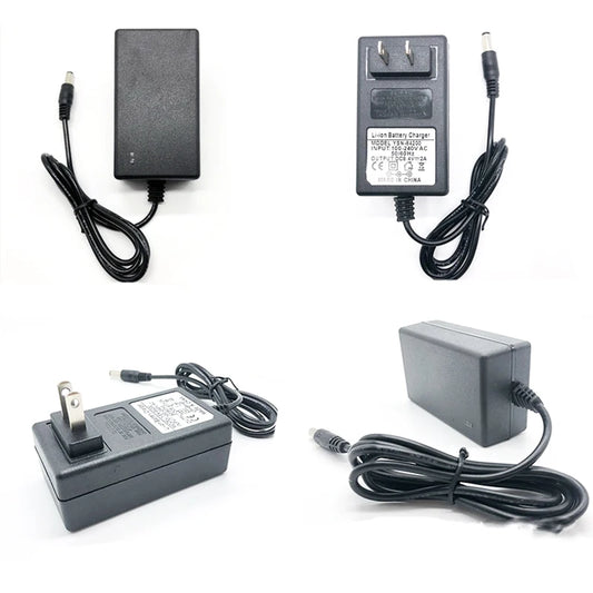 8.4V 12.6V 16.8V 2A 21V 25V 1A 18650 Lithium Battery Charger for 2S 3S 4S 5S 6S 12V 16.8V 21V 25V Screwdriver Battery Pack Use