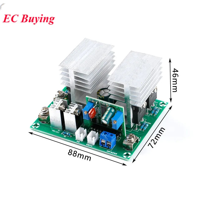 50HZ Inverter Drive Board Module Single 12V Boost Step Up 220V Transformer Conversion Board Bridge 150W 500W with Stabilized