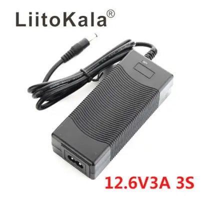LiitoKala 3S 12.6V 3A 5A 12V Power Supply Lithium Battery Pack Li-ion Batterites Charger AC 100-240V Converter Adapter