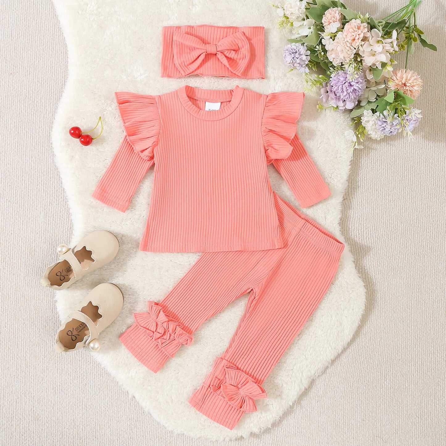 Tpy0 Wholesale Clothing Supplier Baby Girl Clothes Set Kid Clothes Wholesale Baby Clothes Girl Baby Girl Clothing Set