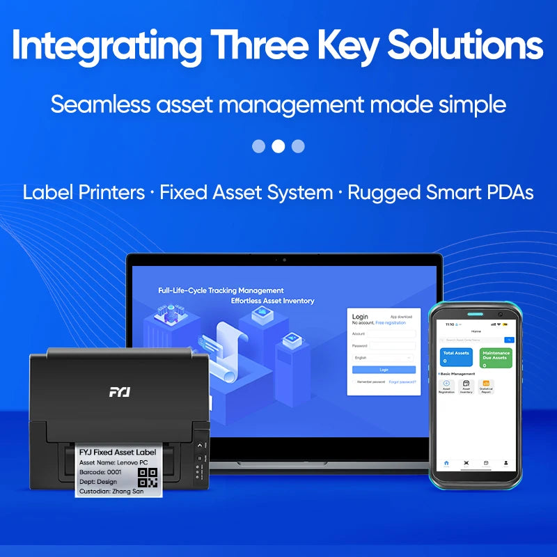 Real-Time Asset Tracking Software Cloud-Based RFID Device Barcode Scan Warehouse Automated Lifecycle Control Software