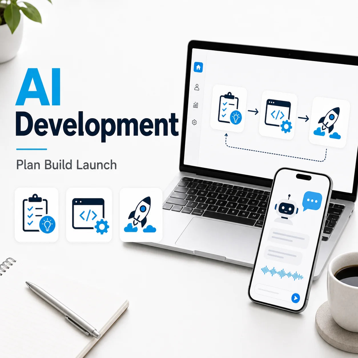 AI Custom Software AI Software Development Services for Chatbot Workflow Automation Business Analytics MAC Internet Supported