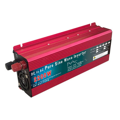 Inverter 12V 220V 1000W 2000W 3000W DC 24V 48V 60V To AC 220V Pure Sine Wave Voltage Converter Power Car Micro Inverter DIY