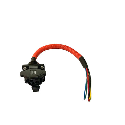 EV Electric Vehicle Car Portable EV Charger stock 50A J1772 AC inlet socket connector with 1m UL TUV cable single phase Level 2