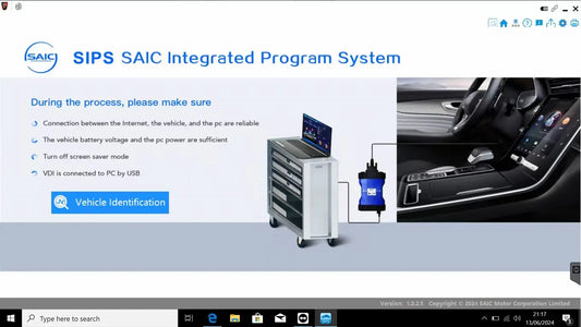 One Year Online Login Account for MG SAIC VDS3 Diagnostic Software and SIPS Programming Software