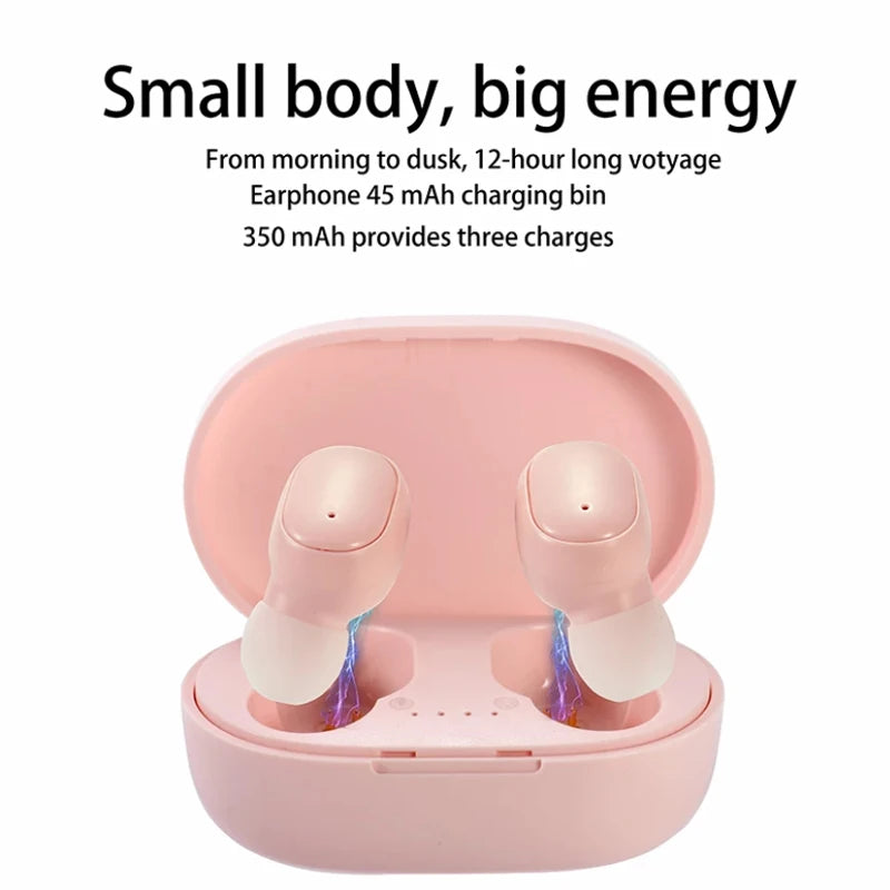 TWS Bluetooth Headphone Wireless Earphone Stereo Headset sportEarbuds microphone with charging box forsmartphone