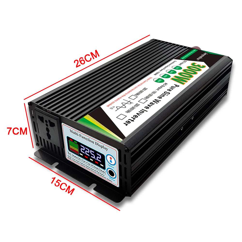 Pure Sine Wave Inverter 12v 220v 48v 110v 2000W 3000W 4000W 5000W Inversor Voltage Transformer Power Converter Solar Inverter