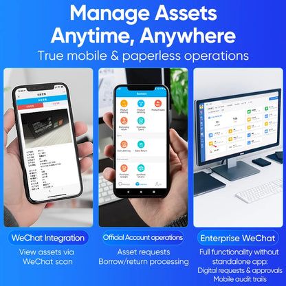 Real-Time Asset Tracking Software Cloud-Based RFID Device Barcode Scan Warehouse Automated Lifecycle Control Software