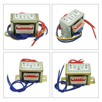 3W 5W 10W 20W 30W 50W 60W 80W 100W Power Transformer Input AC 220V 50HZ Output AC 6V 9V 12V 15V 18V 24V Single/Dual