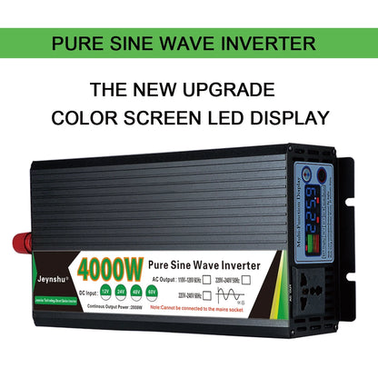 Pure Sine Wave Inverter 12v 220v 48v 110v 2000W 3000W 4000W 5000W Inversor Voltage Transformer Power Converter Solar Inverter