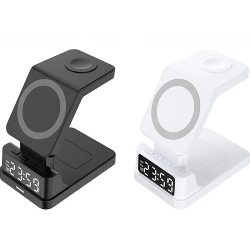 Wireless Chargers Phone Charging Station: Chargers Stand Multiple Devices for Cellphone Smartwatch Earphone F19E
