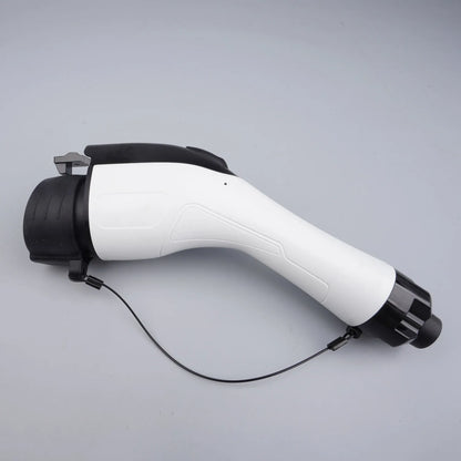 SAE J1772 Type 1 EV Charging Plug 32A 7KW AC Electric Vehicle Charger Connector with Cable Gland, IP54 Waterproof EVSE Charging