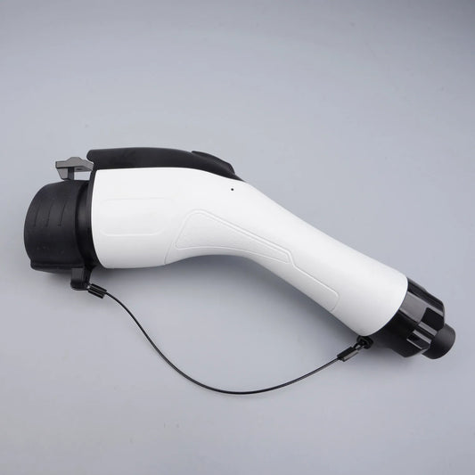 SAE J1772 Type 1 EV Charging Plug 32A 7KW AC Electric Vehicle Charger Connector with Cable Gland, IP54 Waterproof EVSE Charging