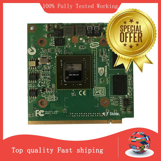 For GeForce 8400M GS 8400MGS DDR2 128MB Graphics Video Card for Acer Aspire 5920G 5520 5520G 4520 7520G 7520 7720G Free Shipping