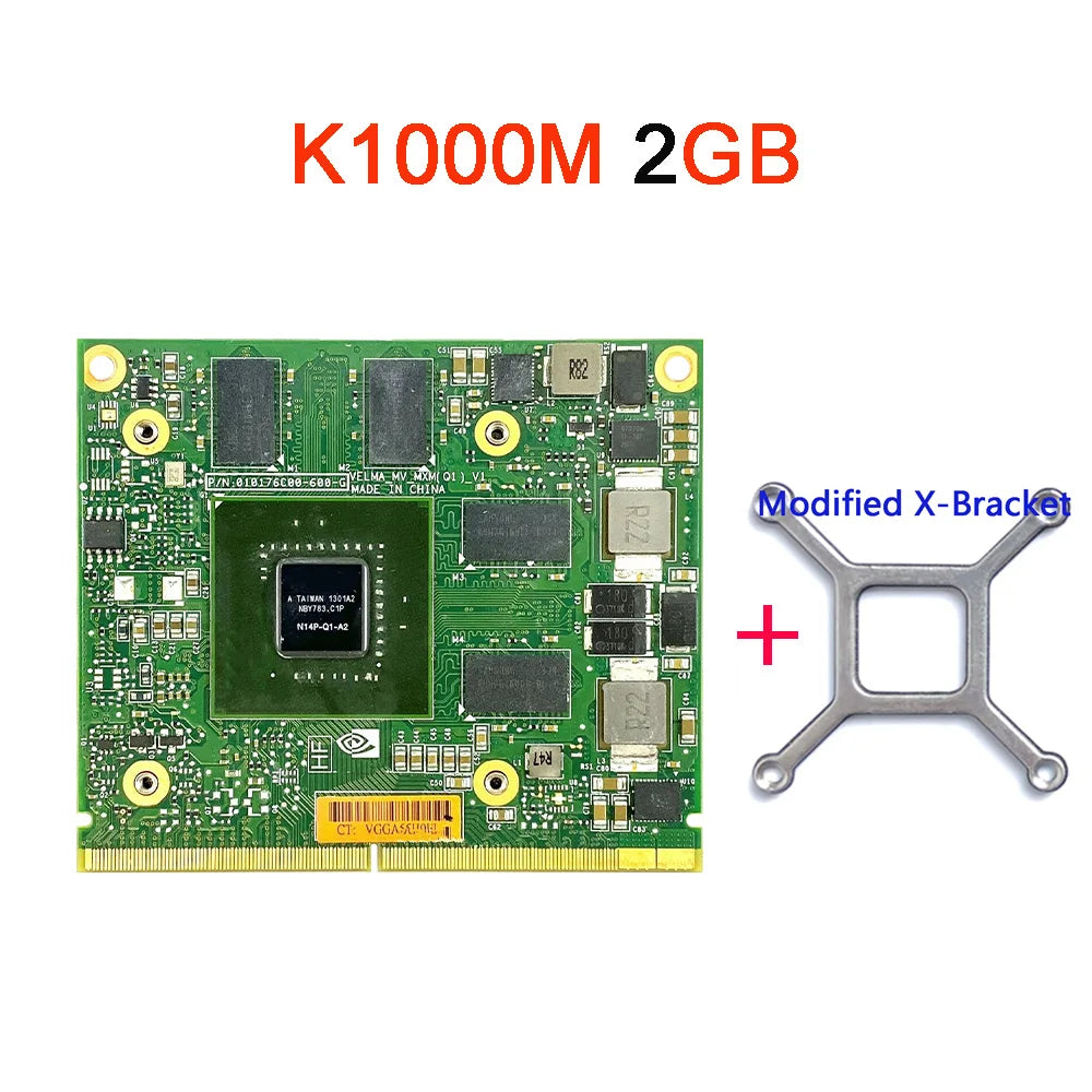 Quadro K610M 1GB K1000M K1100M K2000M K2100M 2GB Video Card K610 K1000 K1100 K2000 K2100 For iMac A1311 A1312 2010 2011