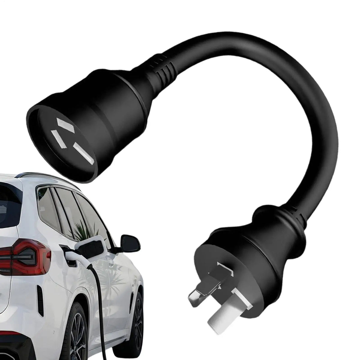 Ev Charger Extension Cord 10a Plug To 15a Portable Wire Adapter EV Charging Extension Cord For Electric Vehicles Rv Camper