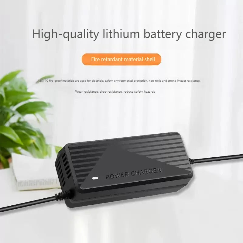 Lithium Battery Pack Charger 12.6V 6A 5A 21V 4A 3A Fast Charging for Power Tool 5s 18V 21V Li-ion Battery Charger EU US Plug